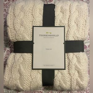 Target Threshold Sweater style blanket throw
